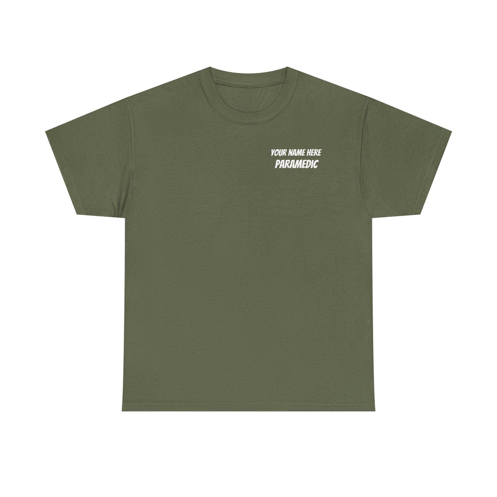 Personalized Paramedic EMS Job Shirt, Custom Medic T-Shirt Gift