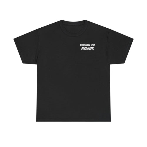 Personalized Paramedic EMS Job Shirt, Custom Medic T-Shirt Gift